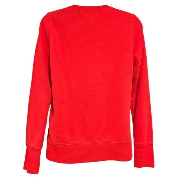Two Gear Bright Red Long Sleeve Layering Sweatshirt with Thumb Holes Women’s Sma - Picture 4 of 6